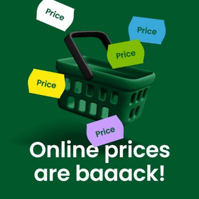 Product Prices Are Back