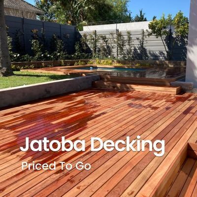 Jatoba Decking Priced To Go