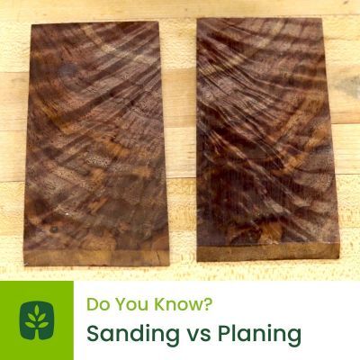 Sanding vs Planing – Do You Know?