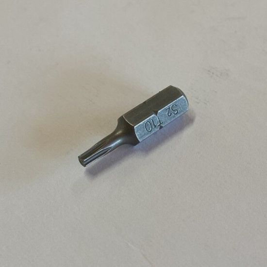 Picture of Torx TX10 Standard bit   (for Easy Clip screws)