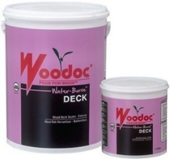 Picture of Woodoc Water-Borne Deck Mahogany 5 litre