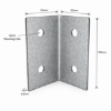 Picture of Bracket Galvanised 2.5mm  50x50x100mm