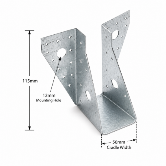Picture of Economy 1.2mm Hanger bracket  50mm