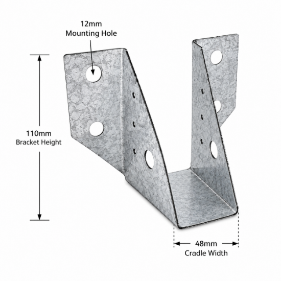 Picture of Endura hanger bracket (EH12)  48mm