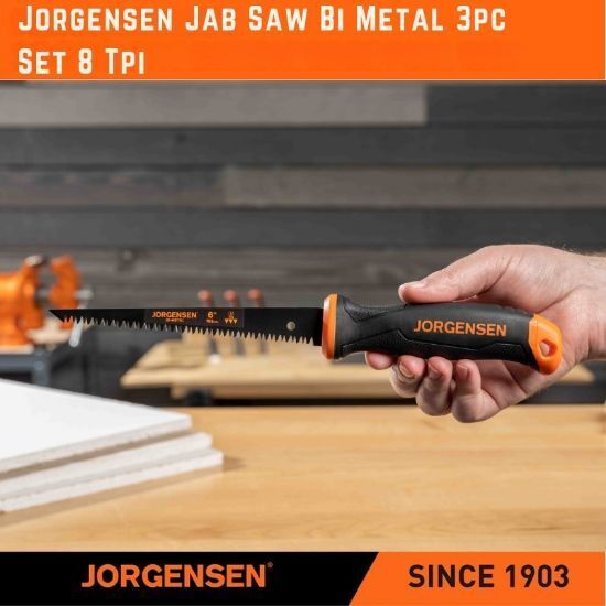 Picture of Jorgensen Jab Saw Bi Metal 3pc Set 8 Tpi